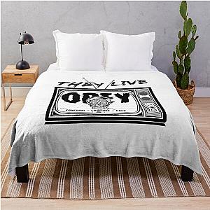 They live ‐ conform consume obey  Throw Blanket