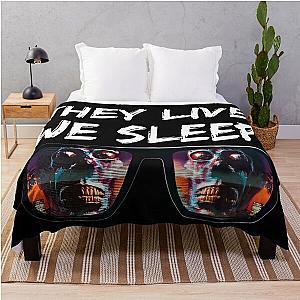 THEY LIVE WE SLEEP sunglasses 2 Throw Blanket