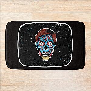 they live - obey - consume - conform  Bath Mat