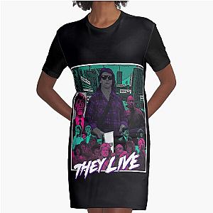 They Live Graphic T-Shirt Dress