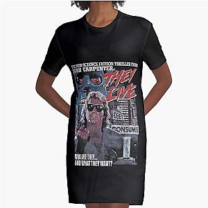 They Live 1 (3) Graphic T-Shirt Dress