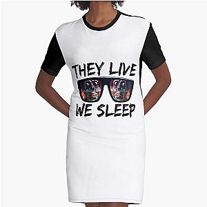 THEY LIVE WE SLEEP 4 Graphic T-Shirt Dress