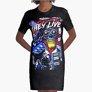 They Live Graphic T-Shirt Dress