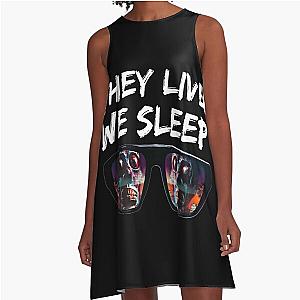 THEY LIVE WE SLEEP sunglasses 2 A-Line Dress