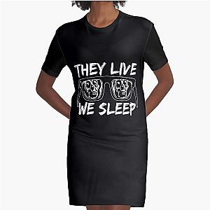 THEY LIVE WE SLEEP 2 Graphic T-Shirt Dress