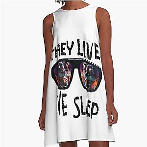 THEY LIVE WE SLEEP 5 A-Line Dress