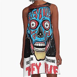 they live - obey  A-Line Dress