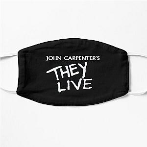 john carpenter's they live Flat Mask