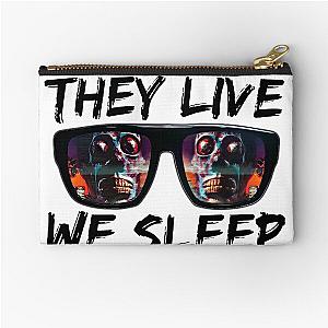 THEY LIVE WE SLEEP 4 Zipper Pouch