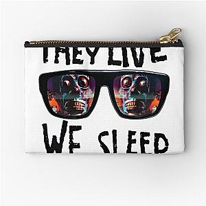 THEY LIVE WE SLEEP 5 Zipper Pouch