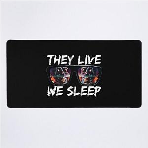 THEY LIVE WE SLEEP 3 Desk Mat