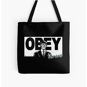 They Live Obey All Over Print Tote Bag