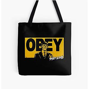 They Live Obey All Over Print Tote Bag