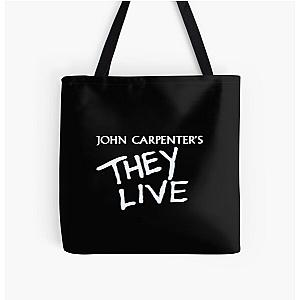 john carpenter's they live All Over Print Tote Bag