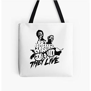 They Live All Over Print Tote Bag