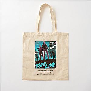 John Carpenter&x27 They Live Fan Made Poster  Cotton Tote Bag