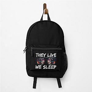 THEY LIVE WE SLEEP distressed 2 Backpack