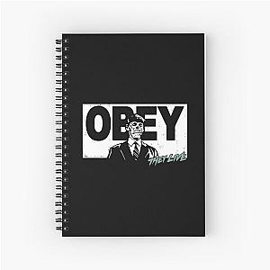 They Live Obey Spiral Notebook