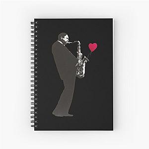 John Coltrane Spiral Notebook