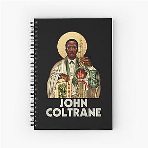 John Coltrane Holy Saxophone Spiral Notebook