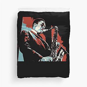 John Coltrane Duvet Cover