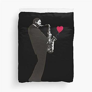 John Coltrane Duvet Cover