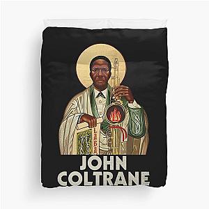 John Coltrane Holy Saxophone Duvet Cover