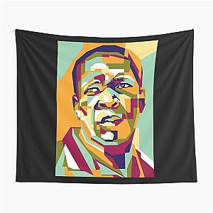 Abstract Geometric John Coltrane in WPAP Tapestry