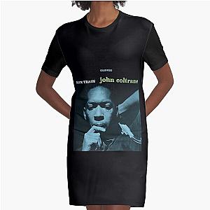 John Coltrane Blue Train  Graphic T-Shirt Dress