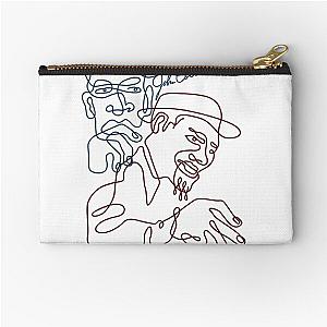 John Coltrane Thelonious Monk Zipper Pouch