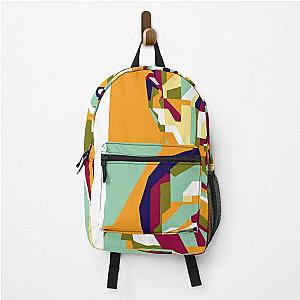 Abstract Geometric John Coltrane in WPAP Backpack