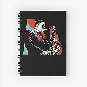 John Coltrane Spiral Notebook