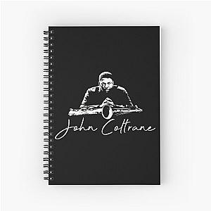 John Coltrane - Saxophone Spiral Notebook