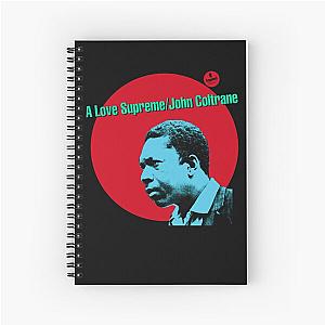 John Coltrane Spiral Notebook