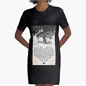 Annies Song Lyics John Denver Graphic T-Shirt Dress