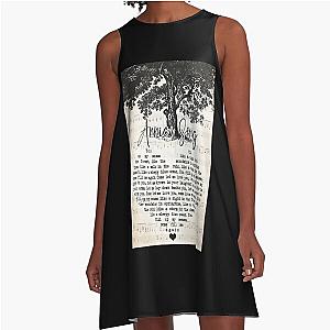 Annies Song Lyics John Denver   A-Line Dress