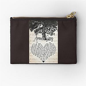 Annies Song Lyics John Denver   Zipper Pouch