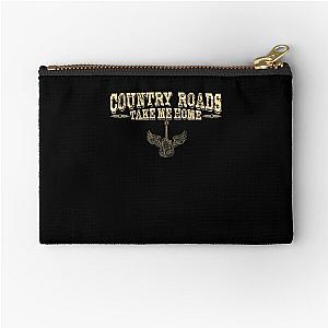 Country Roads Guitar John Denver Inspired Essential Zipper Pouch