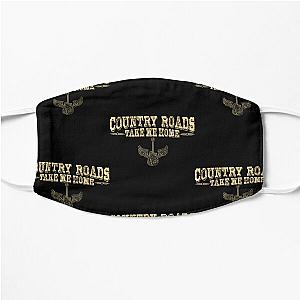 Country Roads Guitar John Denver Inspired Essential Flat Mask