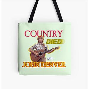 RIP John Denver All Over Print Tote Bag