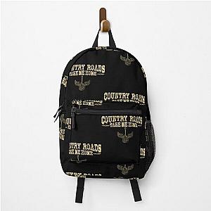 Country Roads Guitar John Denver Inspired Essential Backpack