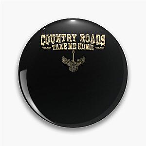 Country Roads Guitar John Denver Inspired Essential Pin