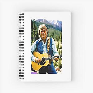 A I John Denver Singer Songwriter Spiral Notebook