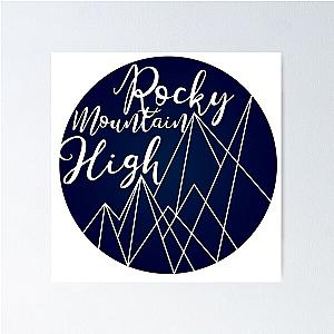 Rocky Mountain High - John Denver Poster