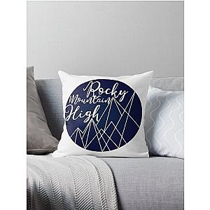 Rocky Mountain High - John Denver Throw Pillow