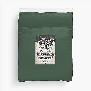 Annies Song Lyics John Denver   Duvet Cover