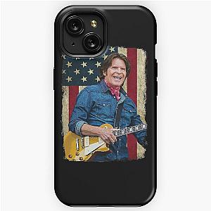 Vintage American Flag John Fogerty Legend iPhone Tough Case