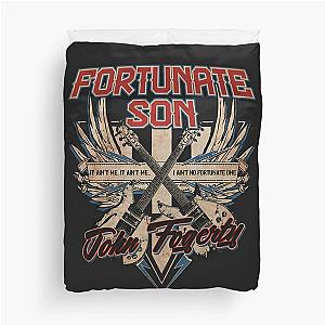 John fogerty fortunate son fitted jersey Duvet Cover