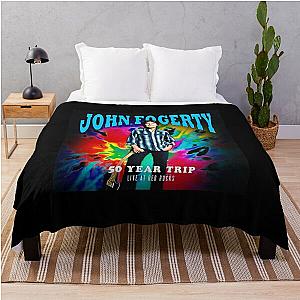 John Fogerty - 50 Year Trip Throw Blanket