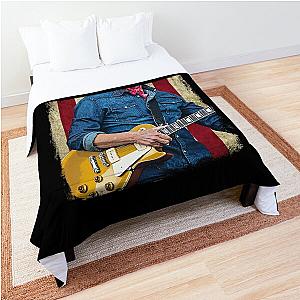 Vintage American Flag John Fogerty Legend Comforter